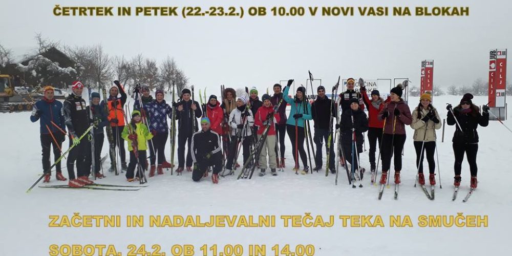 Tečaj teka na smučeh, 24.2. / Tečaj teka na smučeh za otroke 22. in 23.2.