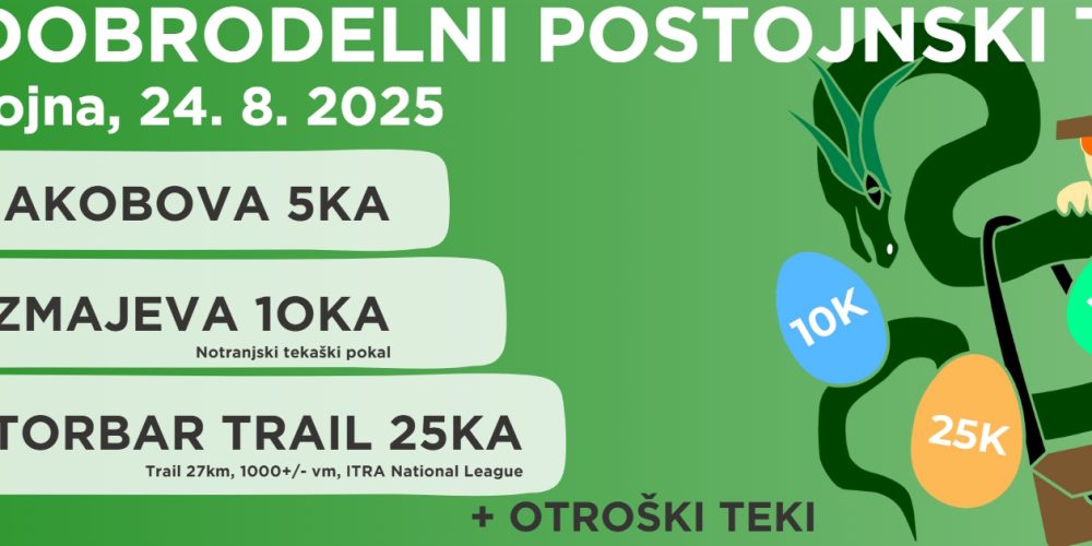 11. DOBRODELNI POSTOJNSKI TEK